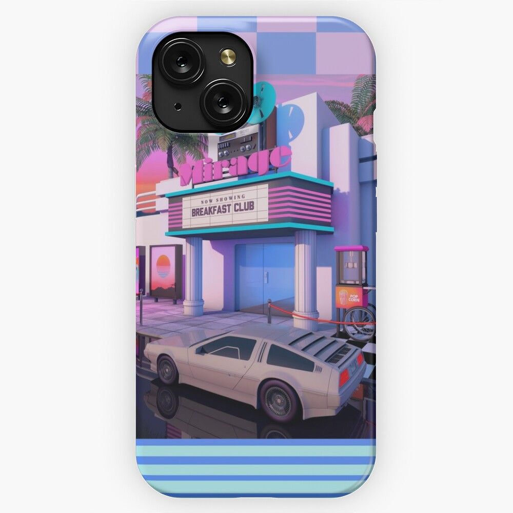 80S Cinema iPhone 15 Slim Phone Case Cover