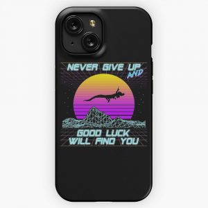 80S Luck Dragon Alternate iPhone 15 Slim Phone Case Cover