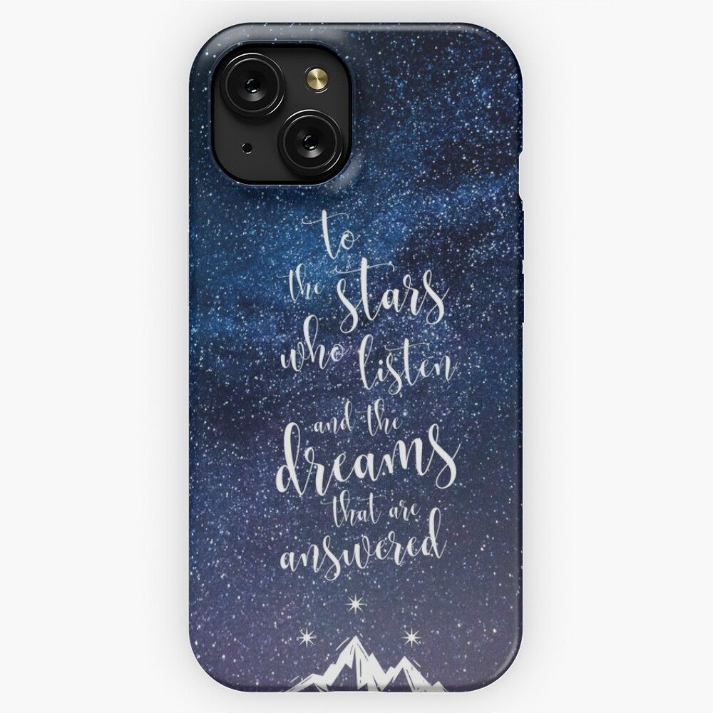 A Court Of Mist Fury Quote iPhone 15 Slim Phone Case Cover