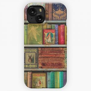 A Daydreamers Book Shelf iPhone 15 Slim Phone Case Cover