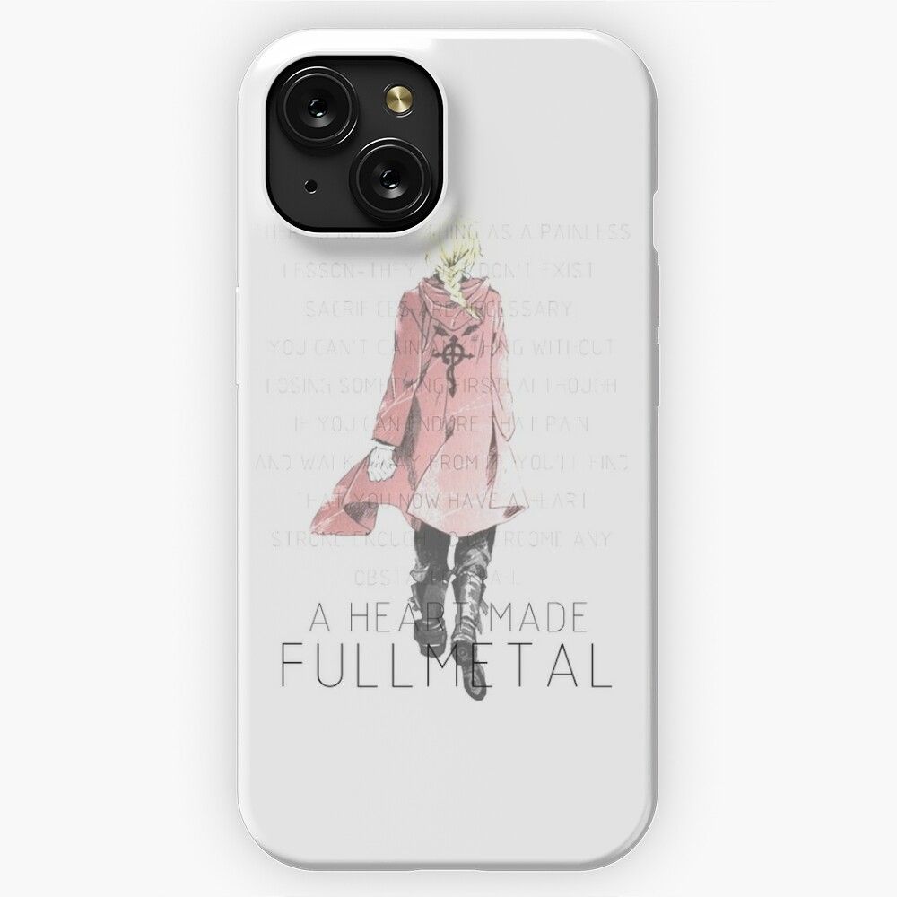 A Heart Made Fullmetal iPhone 15 Slim Phone Case Cover