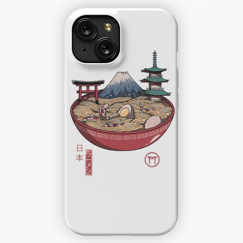 A Japanese Ramen iPhone 15 Slim Phone Case Cover