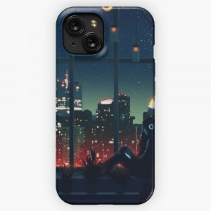 A Quiet Night iPhone 15 Slim Phone Case Cover