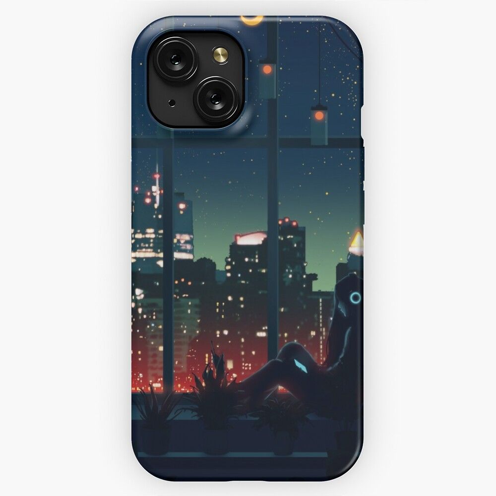 A Quiet Night iPhone 15 Slim Phone Case Cover