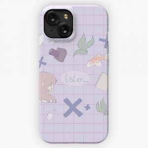 A Silent Voice Pattern iPhone 15 Slim Phone Case Cover