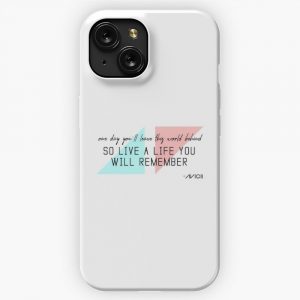 A Tribute To Avicii Quote iPhone 15 Slim Phone Case Cover