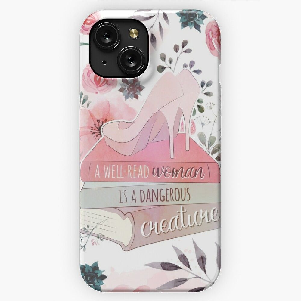 A Well Read Woman iPhone 15 Slim Phone Case Cover