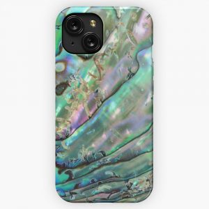 Abalone Print iPhone 15 Slim Phone Case Cover