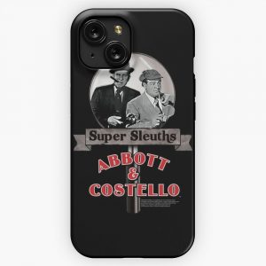 Abbott And Costello Super Sleuths iPhone 15 Slim Phone Case Cover