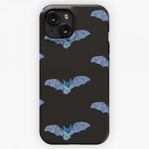 Abstract Bat iPhone 15 Slim Phone Case Cover