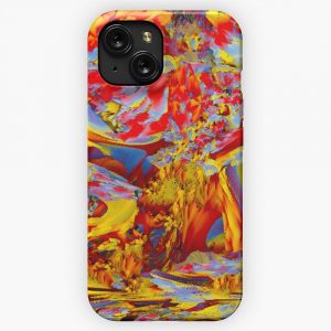 Abstract Forest iPhone 15 Slim Phone Case Cover