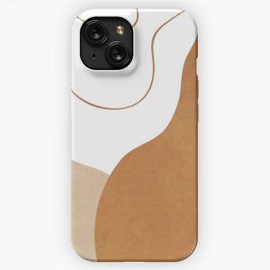Abstract Organic iPhone 15 Slim Phone Case Cover