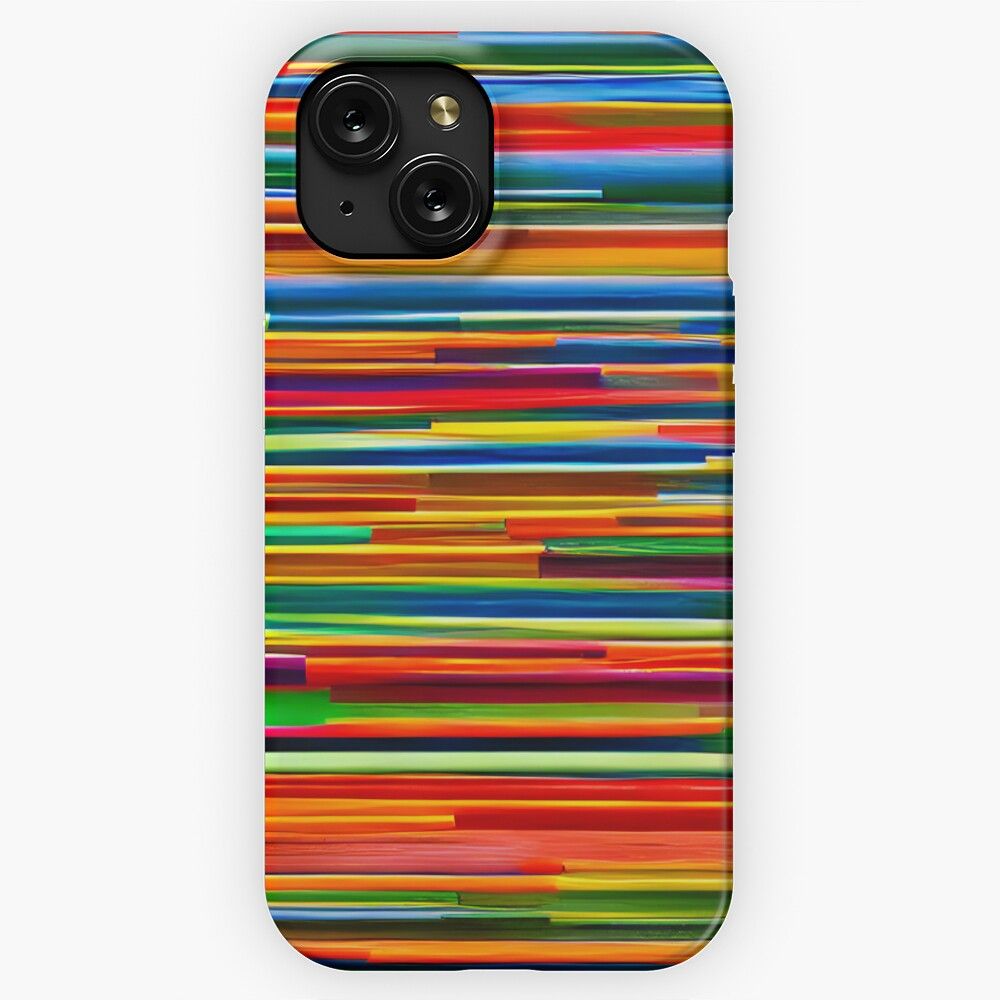 Abstract Pattern 4 iPhone 15 Slim Phone Case Cover