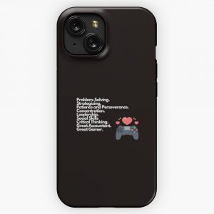 Accounting And Gaming Skills iPhone 15 Slim Phone Case Cover
