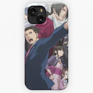 Ace Attorney Poster iPhone 15 Slim Phone Case Cover