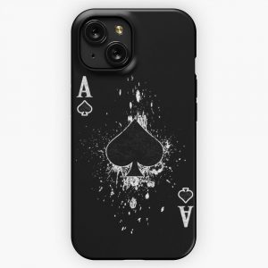 Ace Of Spades Poker Apparel iPhone 15 Slim Phone Case Cover