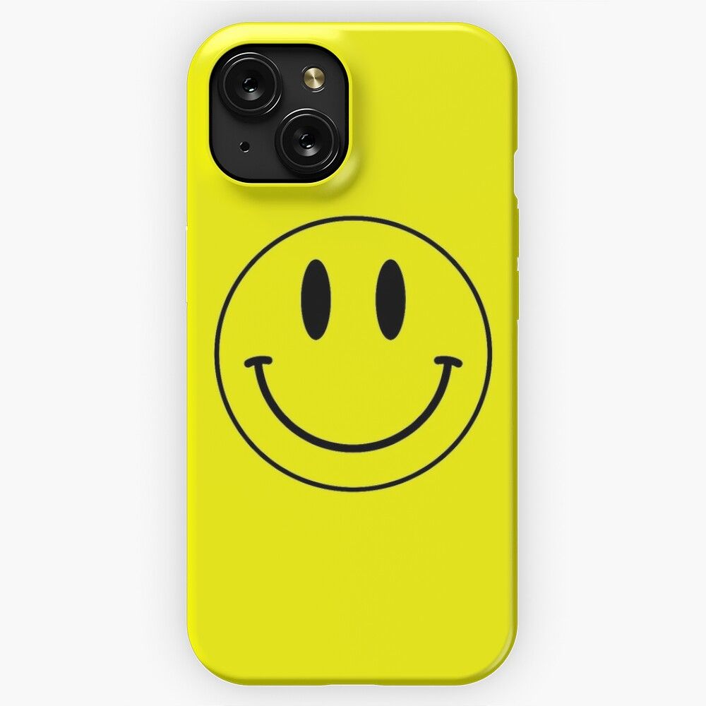 Acid House Smile Face iPhone 15 Slim Phone Case Cover