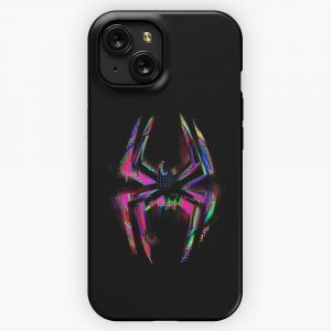 Across The Spider Verse Logo iPhone 15 Slim Phone Case Cover