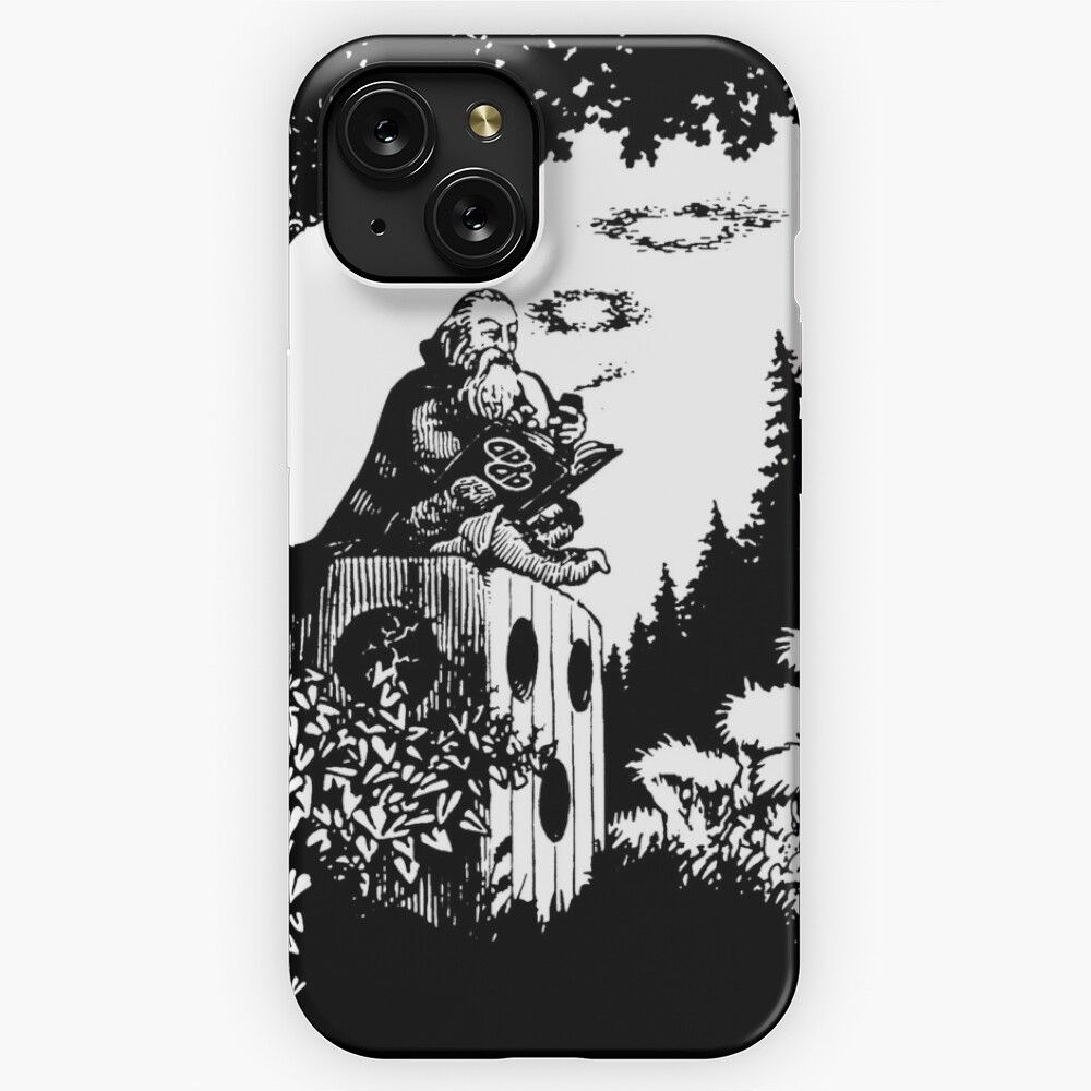 Add Smoking Wizard iPhone 15 Slim Phone Case Cover