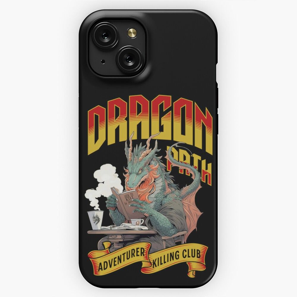Adventurer Killing Club Rpg Dragons Day Off iPhone 15 Slim Phone Case Cover