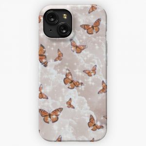 Aesthetic Butterflies iPhone 15 Slim Phone Case Cover