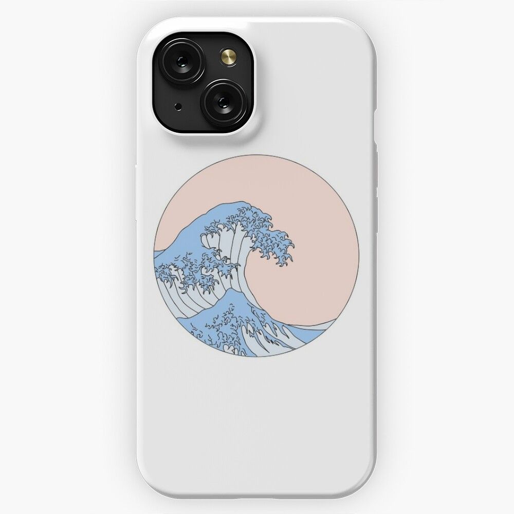 Aesthetic Wave iPhone 15 Slim Phone Case Cover