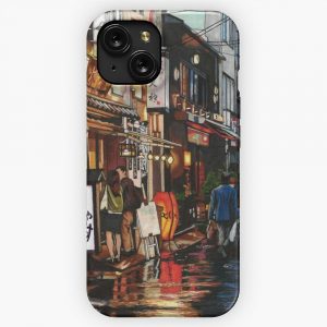 After The Rain In Tokyo iPhone 15 Slim Phone Case Cover