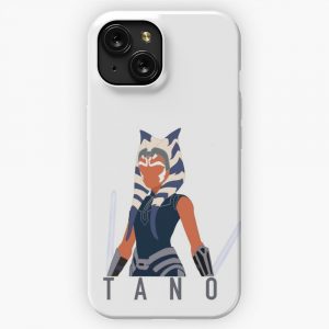 Ahsoka Tano White Background iPhone 15 Slim Phone Case Cover