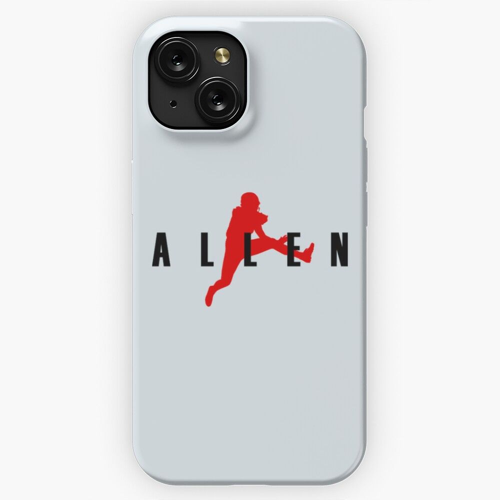 Air Allen Red Black iPhone 15 Slim Phone Case Cover