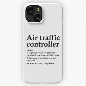 Air Traffic Controller Definition Funny Occupation iPhone 15 Slim Phone Case Cover