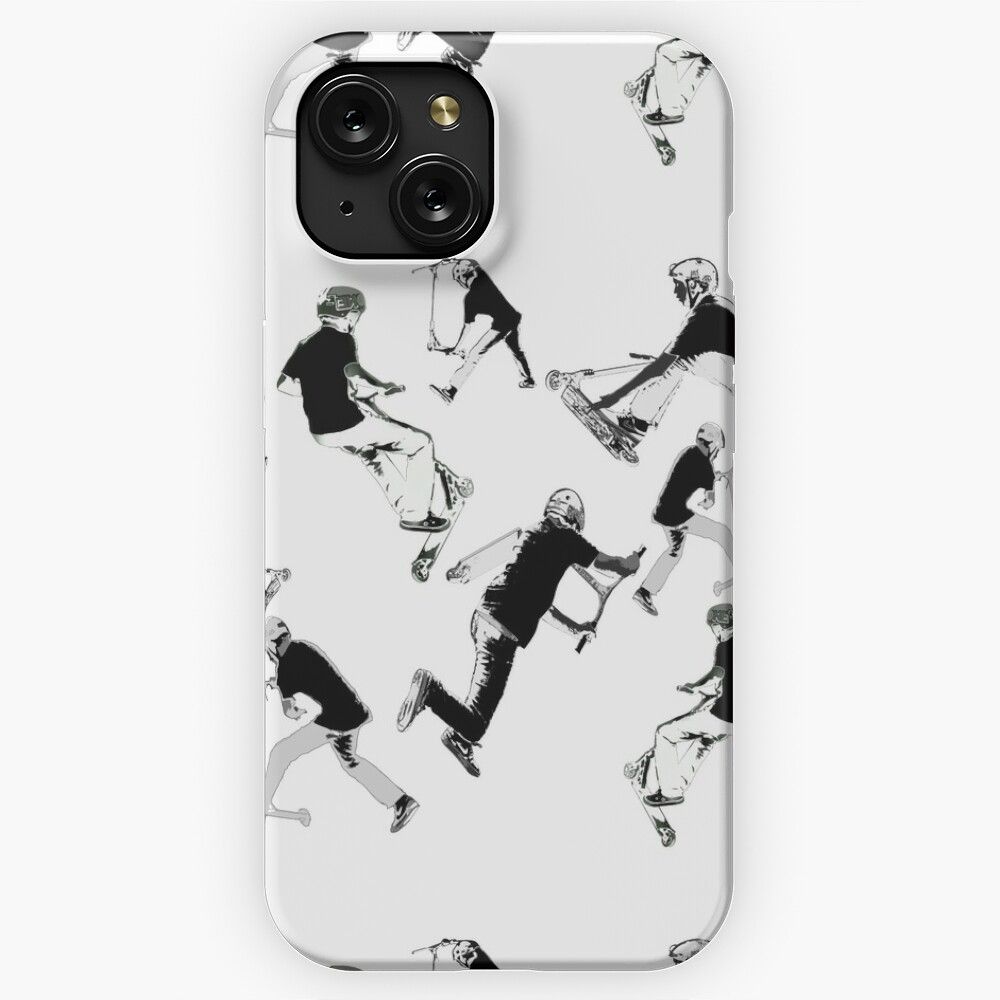 Airtime Stunt Scooter Fun iPhone 15 Slim Phone Case Cover