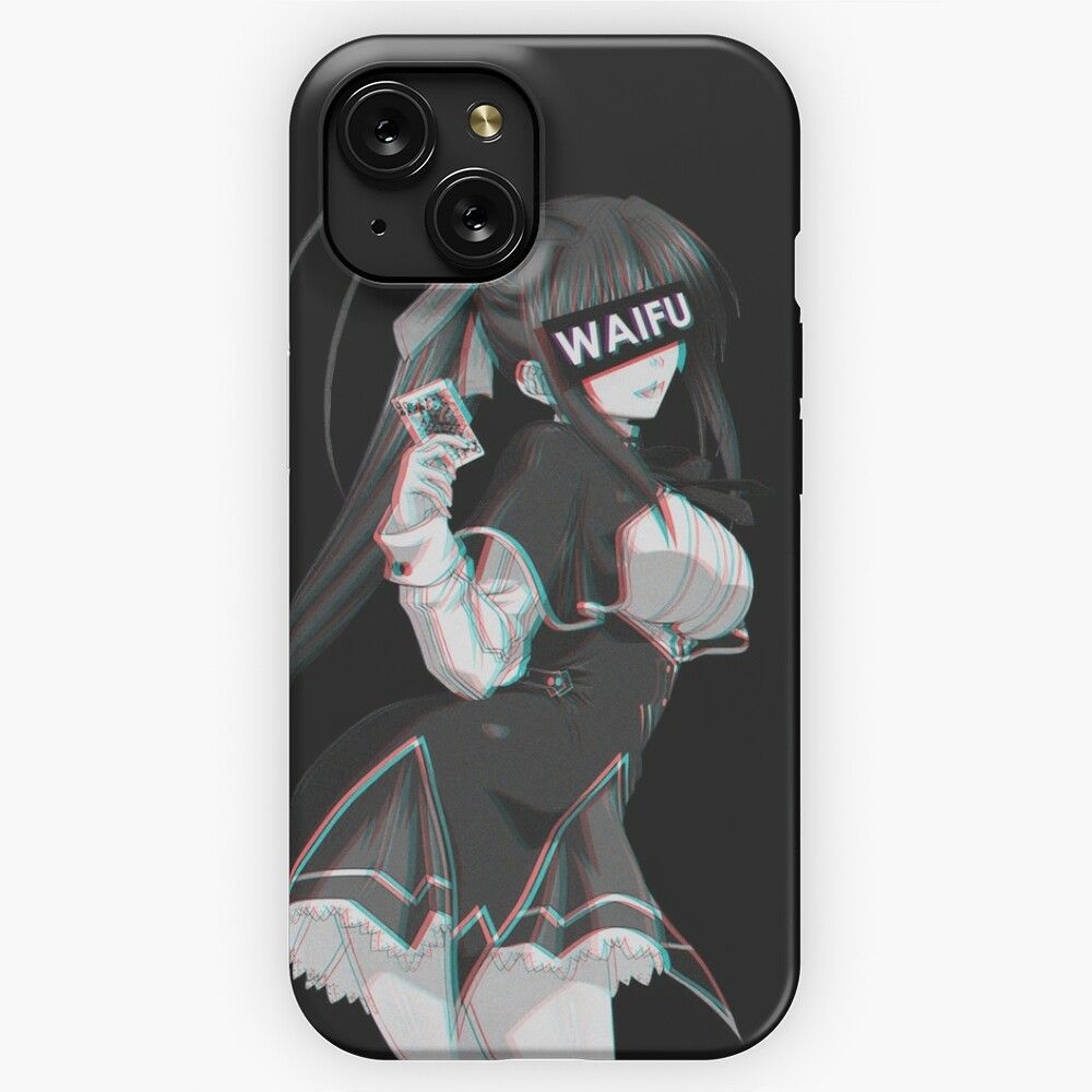 Akeno Himejima Waifu iPhone 15 Slim Phone Case Cover