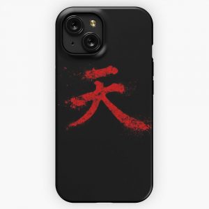 Akuma Kanji iPhone 15 Slim Phone Case Cover
