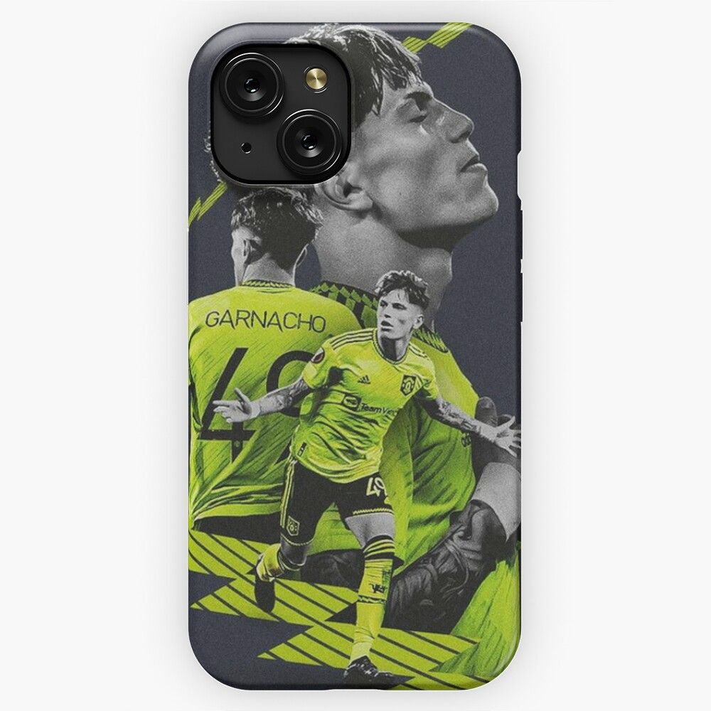 Alejandro Garnacho iPhone 15 Slim Phone Case Cover