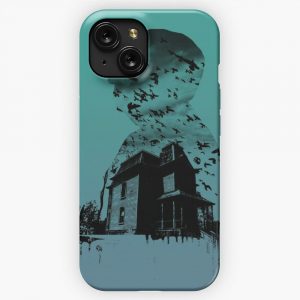 Alfred Hitchcock Collage Gradient iPhone 15 Slim Phone Case Cover
