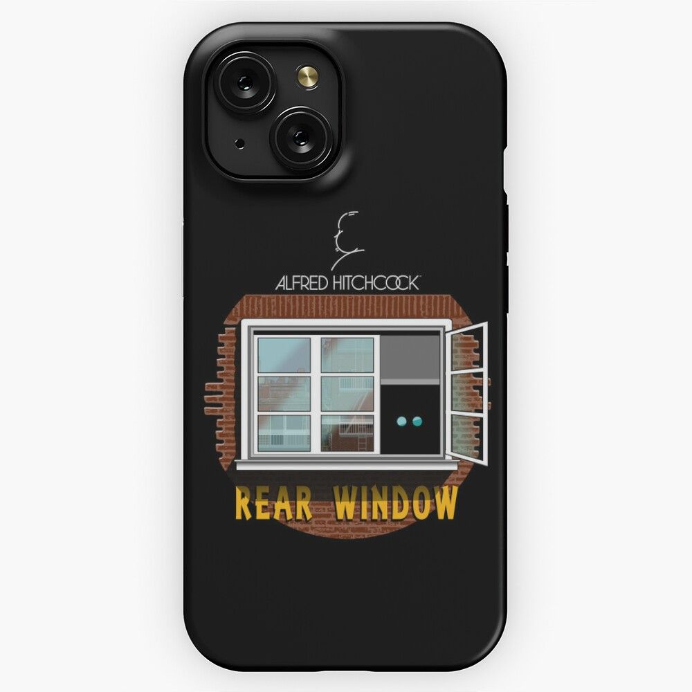 Alfred Hitchcock Rear Window iPhone 15 Slim Phone Case Cover