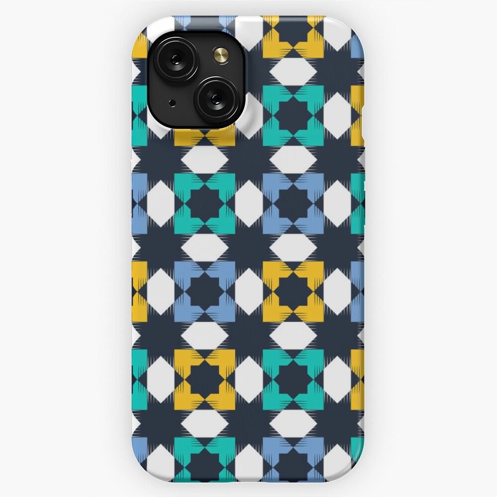 Algeria Football Jersey 2022 Algerian Soccer Jersey Art Traditional Zellij Architecture iPhone 15 Slim Phone Case Cover