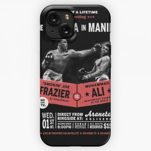 Ali Vs Frazier Thrilla In Manila iPhone 15 Slim Phone Case Cover