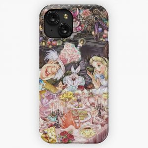 Alice At The Tea Party iPhone 15 Slim Phone Case Cover