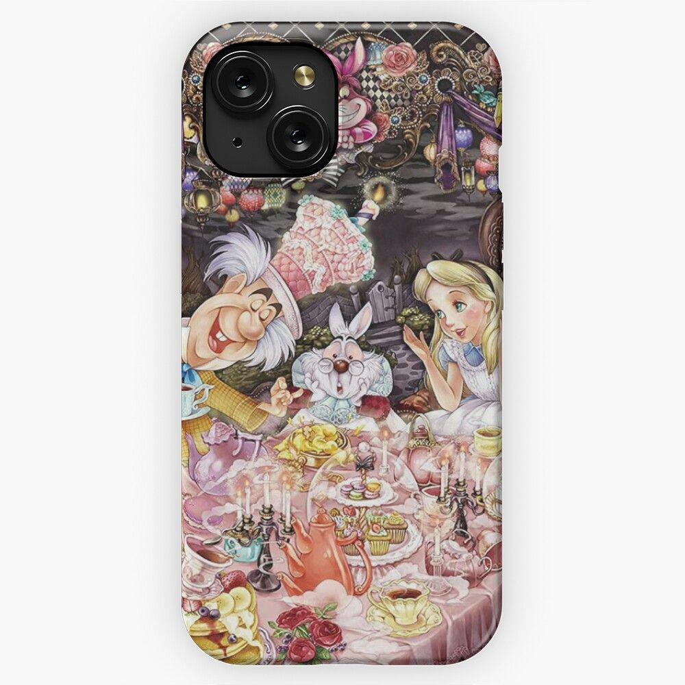 Alice At The Tea Party iPhone 15 Slim Phone Case Cover