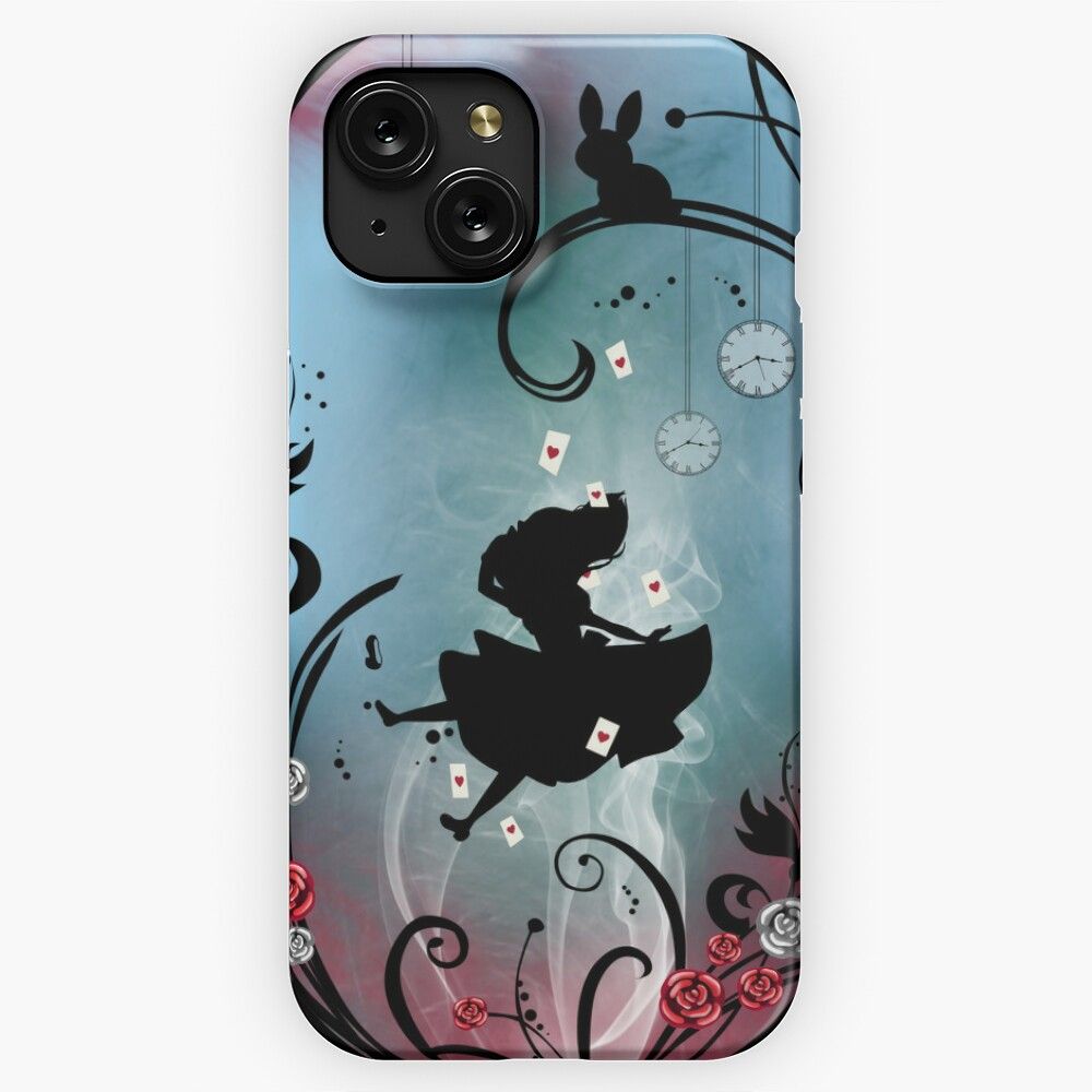 Alice In Wonderland Rosebush iPhone 15 Slim Phone Case Cover