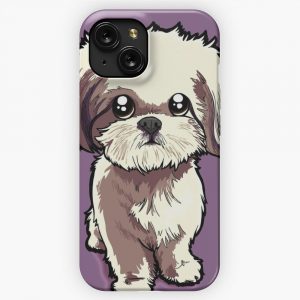 Alice Shih Tzu iPhone 15 Slim Phone Case Cover