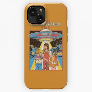 Alien Abduction Club iPhone 15 Slim Phone Case Cover