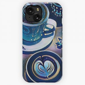 Aliens And Space Coffee Hobbies Of The Galaxy iPhone 15 Slim Phone Case Cover