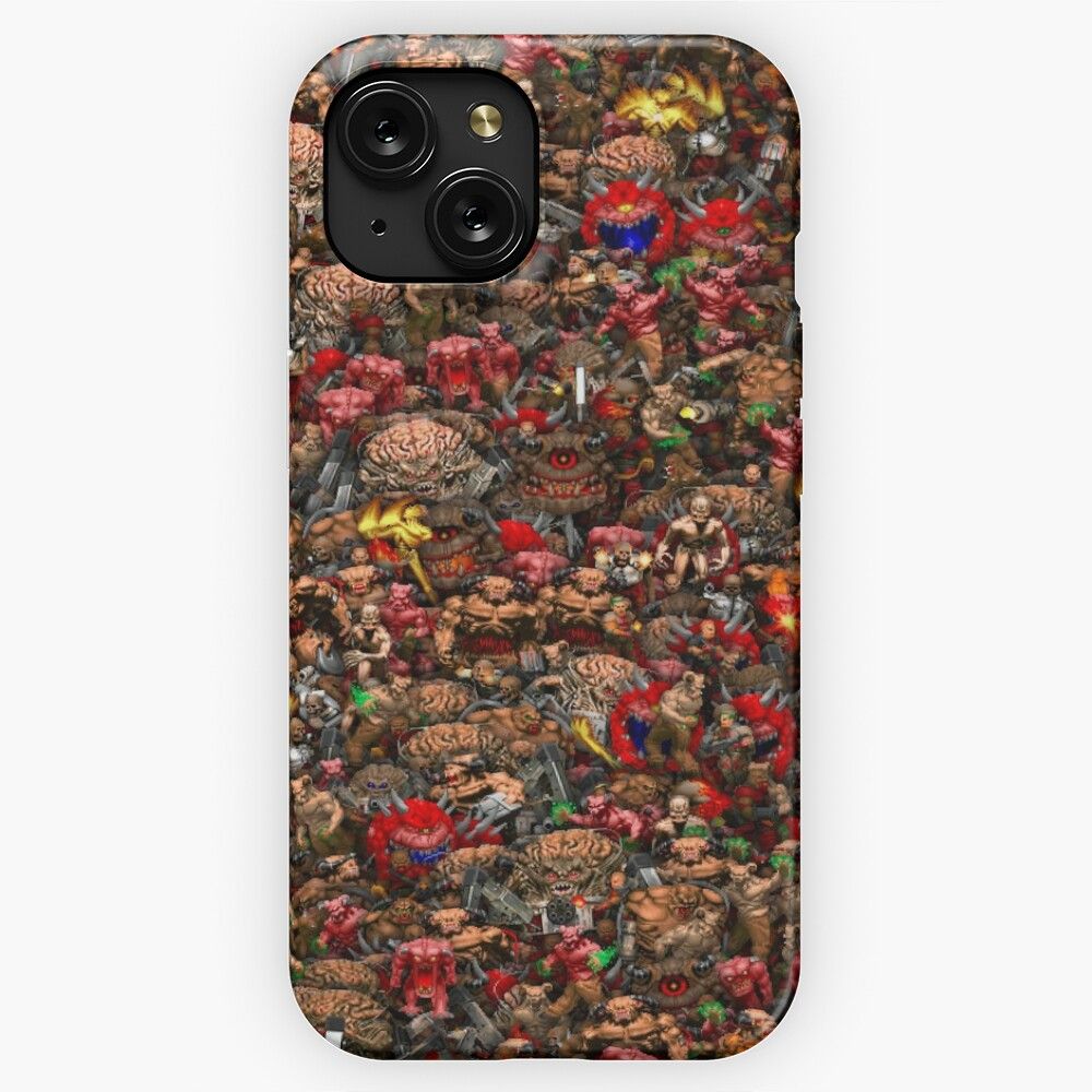 All Enemies From Doom iPhone 15 Slim Phone Case Cover
