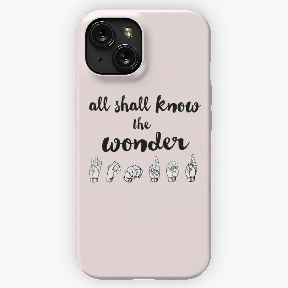 All Shall Know The Wonder The Song Of Purple Summer Spring Awakening iPhone 15 Slim Phone Case Cover