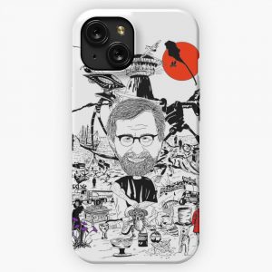 All Spielberg Movies From 1971 To 2018 iPhone 15 Slim Phone Case Cover