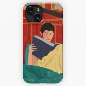 Amelie Poulain Movie Illustration iPhone 15 Slim Phone Case Cover