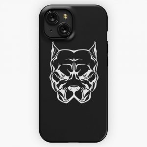 American Bully Dog Design iPhone 15 Slim Phone Case Cover
