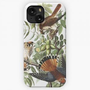 American Kestrel John James Audubon iPhone 15 Slim Phone Case Cover